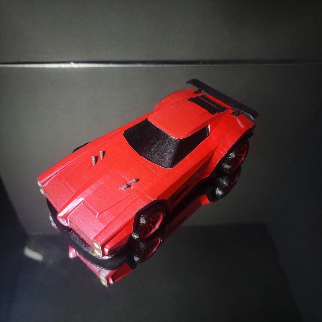 Custom Dominus Dominus – Black Trim – Metallic Red Body – Red OEM – Dustin 3D Print