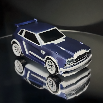 Fennec - TW Trim - Metallic Midnight Blue Body - White OEM