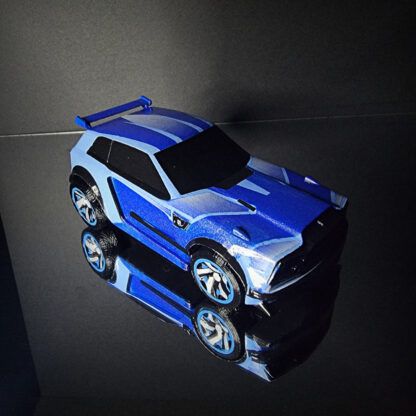 Fennec - Black Trim - Blue Body - White Edge Burst Decal - Cobalt Reaper - Image 2