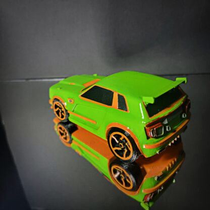 Fennec -Orange Trim - Lime Body - Orange Chakram - Image 3