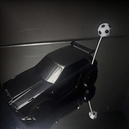 Fennec - Soccer Ball Antenna - Black Trim - Black Body - Black Dieci - Image 2