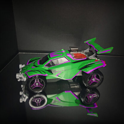 Octane - Purple Trim - Green Body - Black and Purple Royal Tyrant - Purple Invader - Image 3