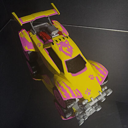 Octane - Pink Trim - Yellow Body - Pink Lone Wolf - Pink Dieci