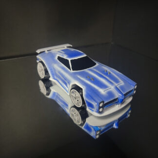 Dominus - White Trim - Blue Body - White Ombre Decal - White Apex