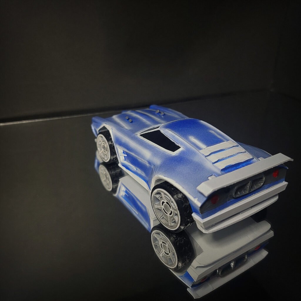 Dominus – White Trim – Blue Body – White Ombre Decal – White Apex ...