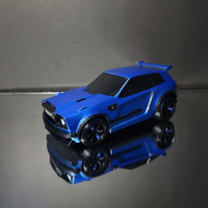 Fennec - Black Trim - Deep Metallic Blue Body - Blue Hiro - Image 3