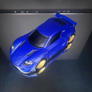 Jager 619 - Black Body - Matte Deep Blue Body - Goldstone