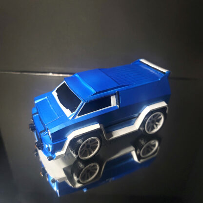 Merc - White Trim - Metallic Blue Body - White OEM - Grade B - Image 4