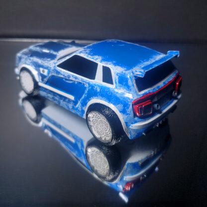 Fennec - White Trim - Blue Body - Heatwave Decal - White Zomba - Image 3
