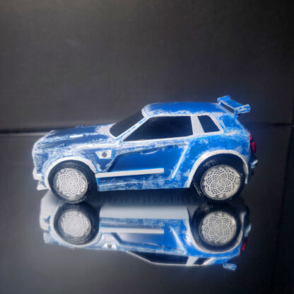 Fennec - White Trim - Blue Body - Heatwave Decal - White Zomba - Image 4
