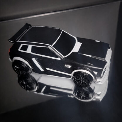 Fennec - White Trim - Black Body - Black Dieci - Image 2