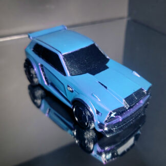 Fennec - Black Trim - Cyan Purple Shift Body - Black Cristiano