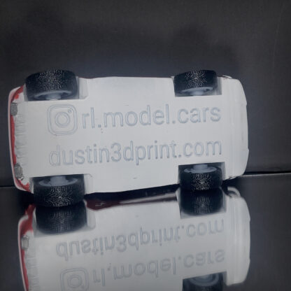 Fennec - White Trim - Red Body - White Mainframe - Black Cristiano - Image 6