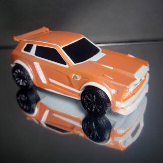 Fennec - White Trim - Orange Purple Color Shift Body - Black Dieci