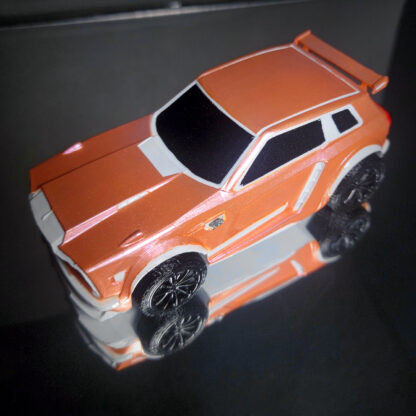 Fennec - White Trim - Orange Purple Color Shift Body - Black Dieci - Image 2