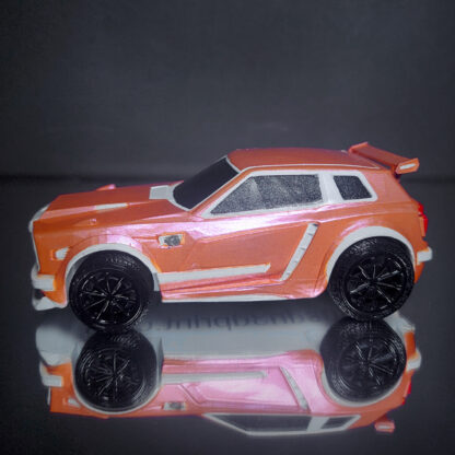 Fennec - White Trim - Orange Purple Color Shift Body - Black Dieci - Image 3