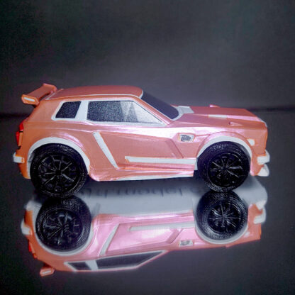 Fennec - White Trim - Orange Purple Color Shift Body - Black Dieci - Image 4