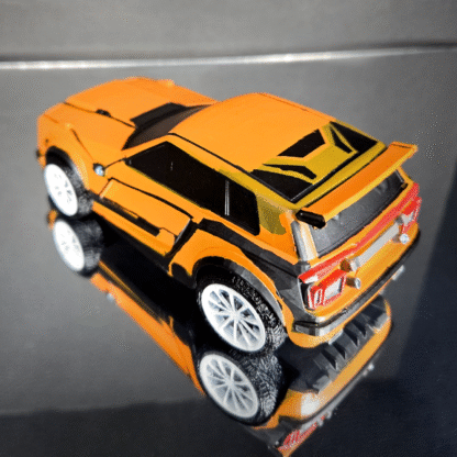 Fennec - Black Trim - Orange Body - Black Bluster Bar Decal - White Dieci - Image 4