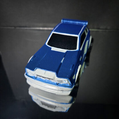 Fennec - White Trim - Metallic Blue Body - Gold Yamine - Image 2