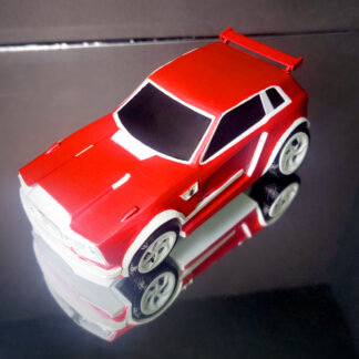 Fennec - White Trim - Red Body - White Vortex