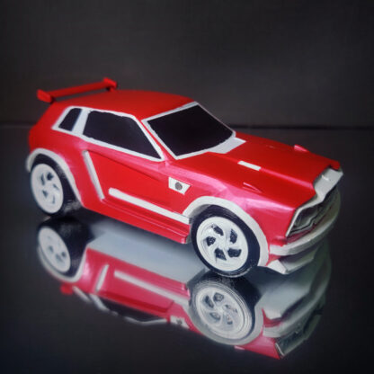 Fennec - White Trim - Red Body - White Vortex - Image 2