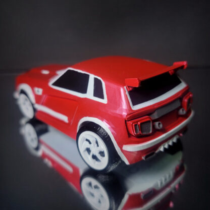Fennec - White Trim - Red Body - White Vortex - Image 4