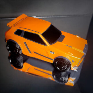 Fennec - Grey Trim - Orange Body - Black Cristiano
