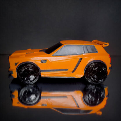 Fennec - Grey Trim - Orange Body - Black Cristiano - Image 3