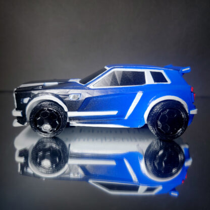Fennec - White Trim - Black Blue Fade - White Cristiano - Image 4