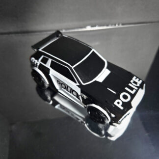 Fennec -  White Trim - Custom Police Decal - Black Cristiano