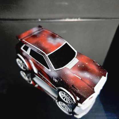 Rocket League - Fennec - 080 - White Trim - Red / White Interstellar - White Dieci - Image 2