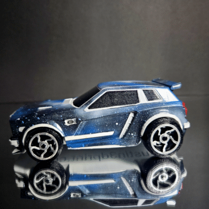 Fennec - White Trim - Blue Body - White Interstellar Decal - Silver Chakram - Image 4
