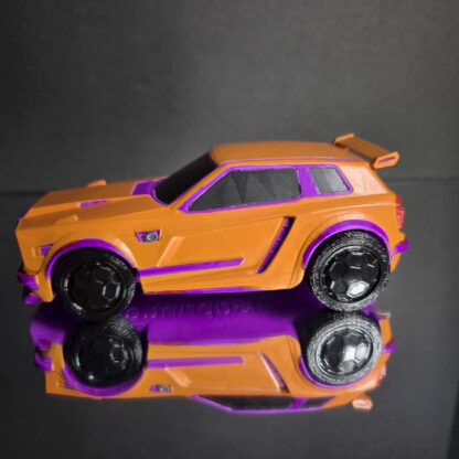 Fennec - Purple Trim - Orange Body - Black Cristiano - Image 5