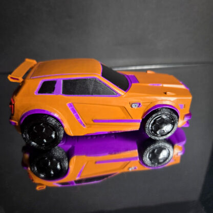 Fennec - Purple Trim - Orange Body - Black Cristiano - Image 6