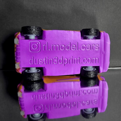 Fennec - Purple Trim - Orange Body - Black Cristiano - Image 7