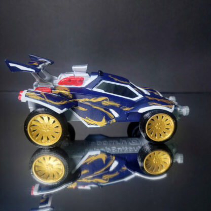 Octane - White Trim - Deep Blue Body - Gold Gail Fire - Goldstone - Image 2