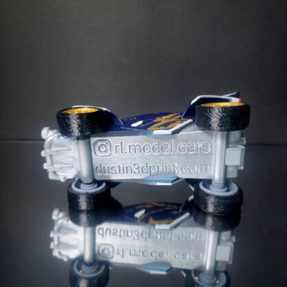 Octane - White Trim - Deep Blue Body - Gold Gail Fire - Goldstone - Image 4