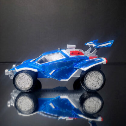 Octane - White Trim - Blue Heatwave Decal - White Zomba - Image 3