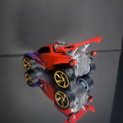 Octane - Black Trim - Blue to Red Fade - Gold Chakram - Image 5