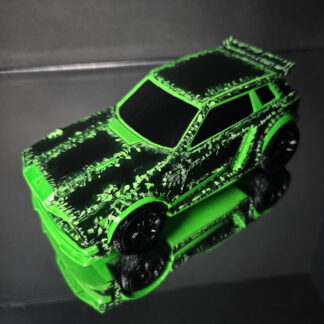 Fennec - Green Trim - Black Body - Green Distortion Decal - Black Vortex