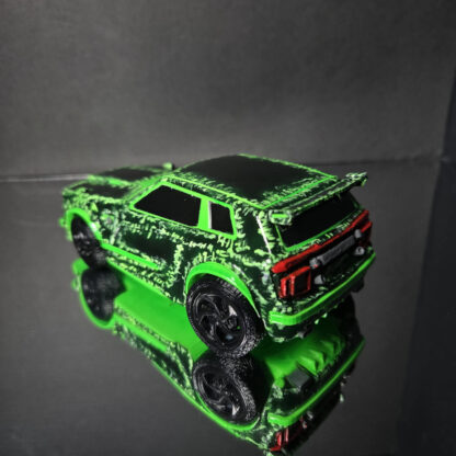 Fennec - Green Trim - Black Body - Green Distortion Decal - Black Vortex - Image 5