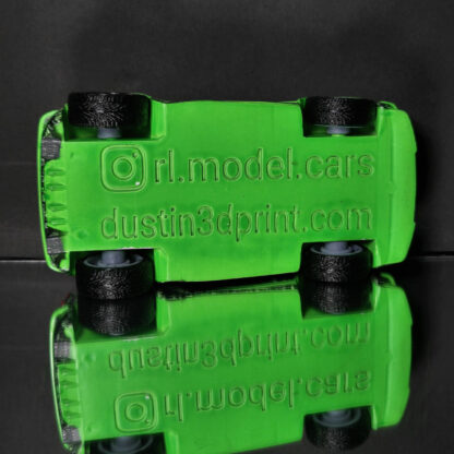 Fennec - Green Trim - Black Body - Green Distortion Decal - Black Vortex - Image 6