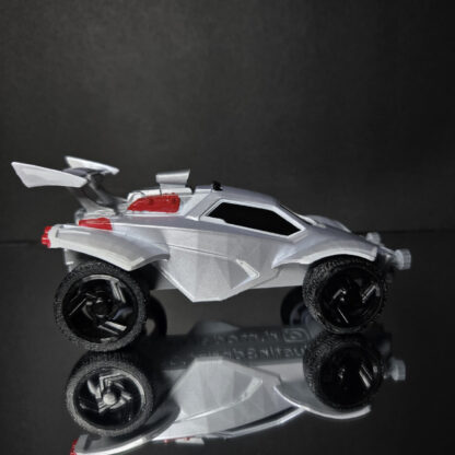 Octane - White Trim - Pearl Silver - Black Custom Wheels - Image 4