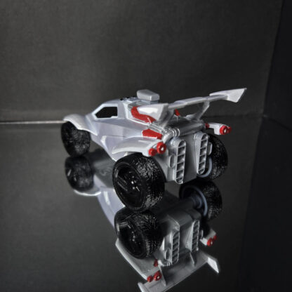 Octane - White Trim - Pearl Silver - Black Custom Wheels - Image 5