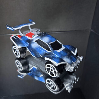 Octane - White Trim - Blue Body - White Interstellar Decal - White Chakram