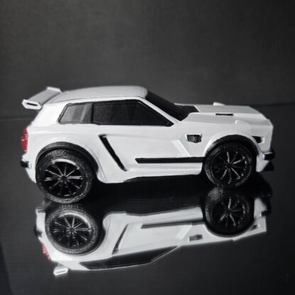 Fennec - Black Trim - White Body - Black Dieci - Image 2