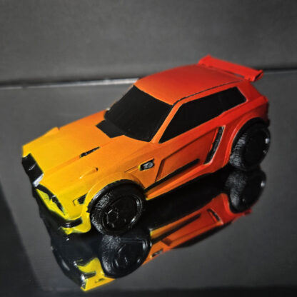 Fennec - Black Trim - Red / Yellow Fade - Black Cristiano - Image 2