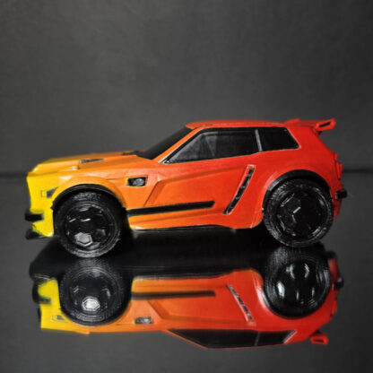 Fennec - Black Trim - Red / Yellow Fade - Black Cristiano - Image 3