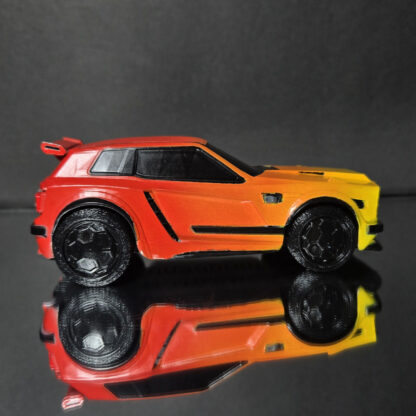 Fennec - Black Trim - Red / Yellow Fade - Black Cristiano - Image 4