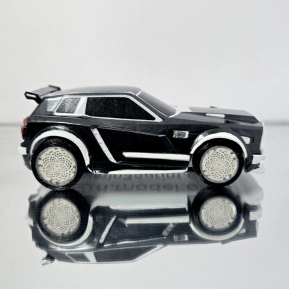 Fennec - White Trim - Metallic Black Body - White Zomba - Image 3